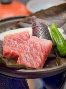 【甲州牛朴葉焼き】富士山一望2食付プラン